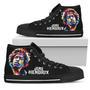 Jimi Hendrix High Top Shoes For Music Fan