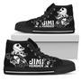 Jimi Hendrix Sneakers Jack Skellington High Top Shoes For Fan High Top Shoes