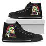 Johnny Cash Sneakers High Top Shoes For Music Fan High Top Shoes