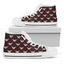 Joker Smile Pattern Print White High Top Shoes