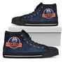 Jurassic Park Edmonton Oilers High Top Shoes