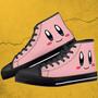 Kirby Shoes, Kirby High Tops, Sneakers, Men'S, Women'S And Kid’S Shoes, Superior Quality, Birthday