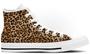 Leopard Print High Tops Canvas Shoes