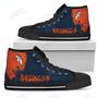 Mens Womens Denver Broncos High Top Shoes Batman Style High Top Shoes Printable