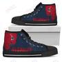 Mens Womens England Patriots High Top Shoes Batman Style High Top Shoes Printable