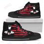 Mens Womens Kansas City Chiefs High To High Top Shoes Printable