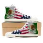 Mexican American Pride High Top Shoes Sneakers