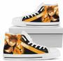 Natsu Fairy Tail Anime Sneakers High Top Shoes Fan High Top Shoes