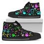Neon Gym High Top Shoes