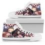 Nezuko Demon Slayer Sneakers High Top Shoes Anime Fan High Top Shoes