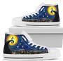 Nightmare Before Christmas Spiral Hill Sneakers High Top High Top Shoes