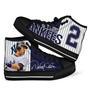 Ny Yankees Derek Jeter Sneakers High Top Shoes