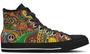 Peace of Color High Top Canvas Shoes