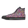 Pink Hippie Psychedelic Women's High Top Shoes