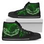 Pontiac Firebird Thunder High Top Shoes Green