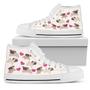 Pugs & Hearts Canvas High Top Shoes