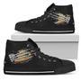 Scratch Of The Wolf Anaheim Ducks High Top Shoes