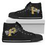 Scratch Of The Wolf Pittsburgh Pirates High Top Shoes