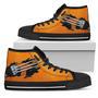 Scratch Of The Wolf Texas Longhorns High Top Shoes