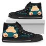 Snorlax Sneakers Pokemon High Top Shoes Gift Idea High Top Shoes