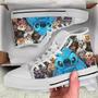 Stitch High Top Shoes