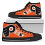 Straight Outta Philadelphia Flyers High Top Shoes