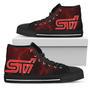 Subaru Sti Thunder High Top Shoes Red