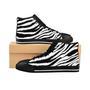 Super Cool High Quality Zebra Print Women'S Sneakers Kawaii Pastel Goth Cute Cute Style High Top