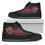 The Shield Minnesota Wild High Top Shoes