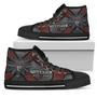 The Witcher Sneakers High Top Shoes For Gamer Fan High Top Shoes