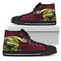 Turtle Atlanta Braves Ninja High Top Shoes