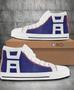 Ua High School Anime Canvas High Top Shoes