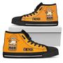 Ace Sneakers High Top Shoes One Piece Anime Fan Gift