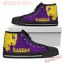 Alien Movie Baltimore Ravens High Top Shoes Sport Sneakers