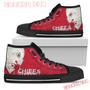 Alien Movie Kansas City Chiefs High Top Shoes Sport Sneakers