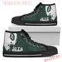 Alien Movie New York Jets High Top Shoes Sport Sneakers