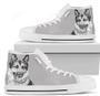 Amazing German Shepherd Women'S High Top Shoes Converse Style