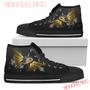 Angel Wings Anaheim Ducks High Top Shoes Sport Sneakers