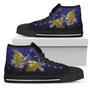 Angel Wings Baltimore Ravens High Top Shoes -