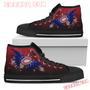 Angel Wings Montreal Canadiens High Top Shoes Sport Sneakers