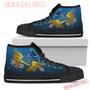 Angel Wings Ucla Bruins High Top Shoes Sport Sneakers