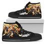 Attack On Titan Sneakers High Top Shoes Anime Fan Gift