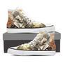 Attack On Titan White Haired Eren For Lovers Gift For Fan Custom Canvas High Top Shoes