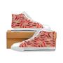 Beautiful Chili peppers pattern Men's High Top Shoes White