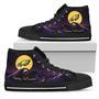 Before Christmas Nightmare Halloween Moonlight Philadelphia Eagles High Top Shoes