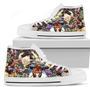 Boku No Hero Academia Sneakers High Top Shoes Gift For Fan