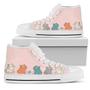 Chubby Cats Women's High Top Shoes Gift For Cat Lover