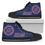 Circle Logo New York Giants High Top Shoes