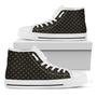 Cross Orthodox Pattern Print White High Top Shoes