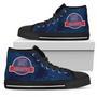 Cute Jurassic Park New York Giants High Top Shoes